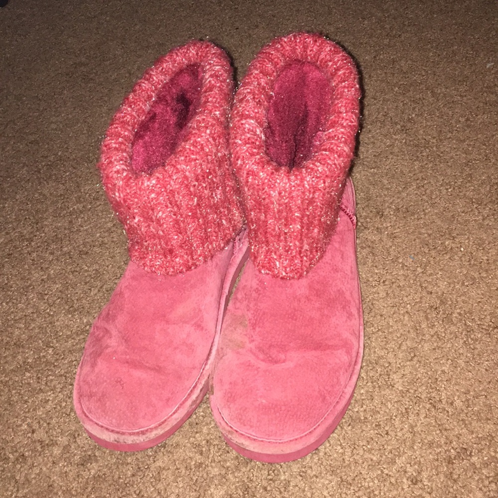 Red Lam boots (uggs)